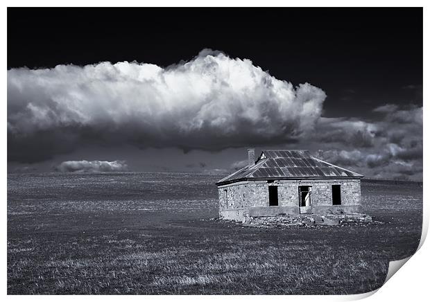 Outback Ruin Print by Mike Dawson