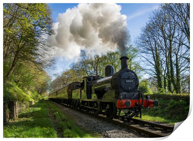 52322 Heading to Summerseat Print by David Oxtaby  ARPS