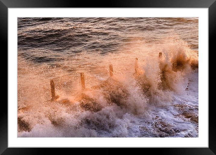 Boiling Water Framed Mounted Print by Stephen Mole