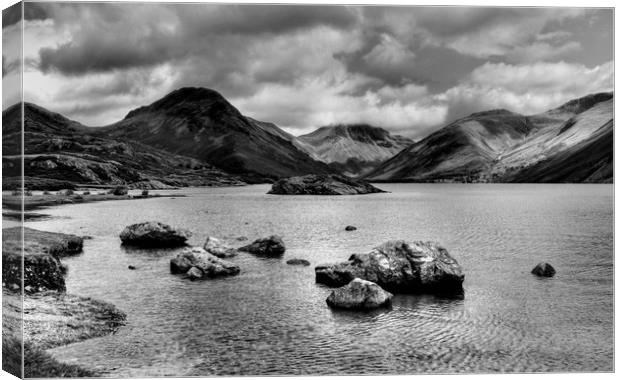 Wastwater Lake District Canvas Print by Sarah Couzens