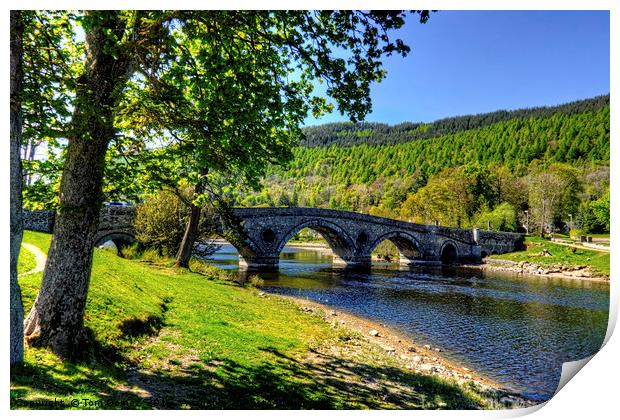 The Bridge at Kenmore Print by Tom Gomez