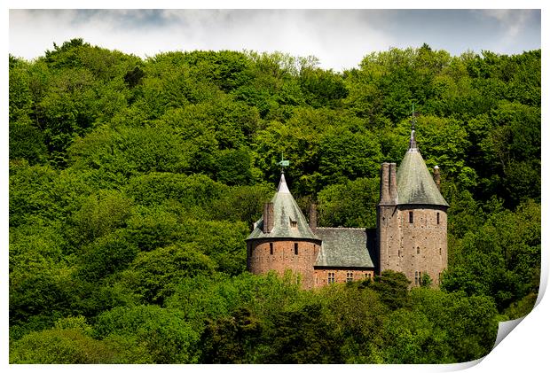 Castell Coch Print by Andrew Richards