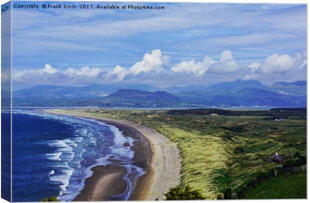 Tremadog Bay, West Wales Canvas Print by Frank Irwin