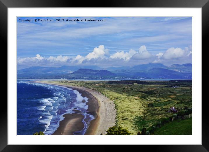 Tremadog Bay, West Wales Framed Mounted Print by Frank Irwin