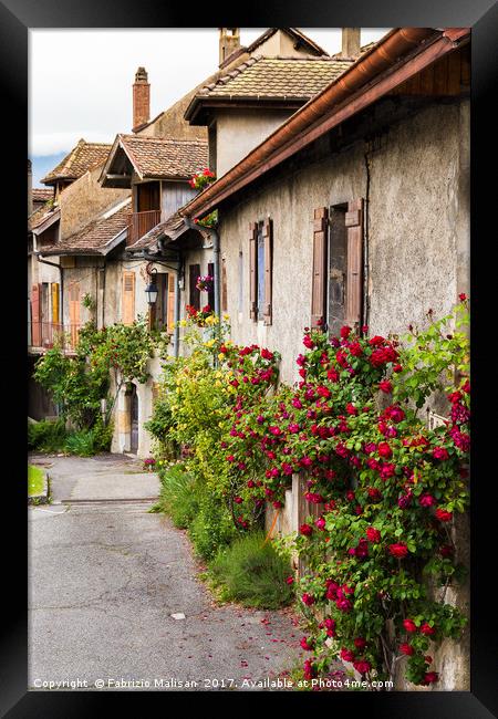 A Traditional French Corner Framed Print by Fabrizio Malisan