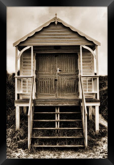 The Hut, Old Hunstanton Framed Print by John Edwards