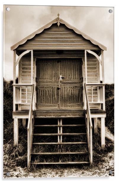The Hut, Old Hunstanton Acrylic by John Edwards