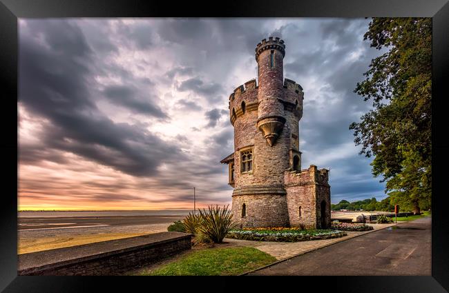 Appley Tower Ryde Isle Of Wight Framed Print by Wight Landscapes