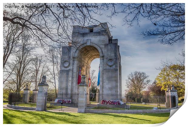 Arch of Remembrance Print by Andy Morton