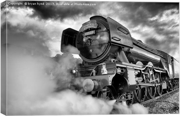 All steamed up Canvas Print by bryan hynd