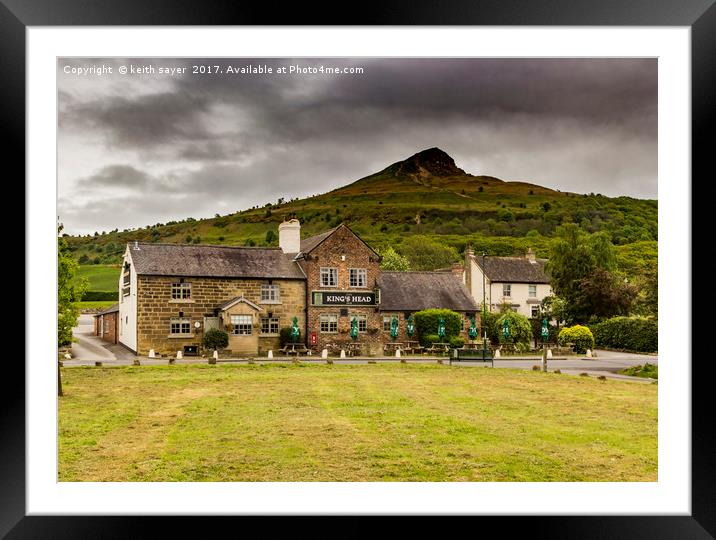 The Kings Head Inn Framed Mounted Print by keith sayer