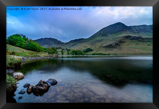 Buttermere, English Lake District Framed Print by Scott Taylor