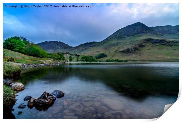 Buttermere, English Lake District Print by Scott Taylor