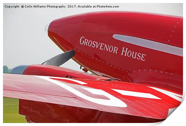 The Shuttleworth DH88 COMET - 2 Print by Colin Williams Photography