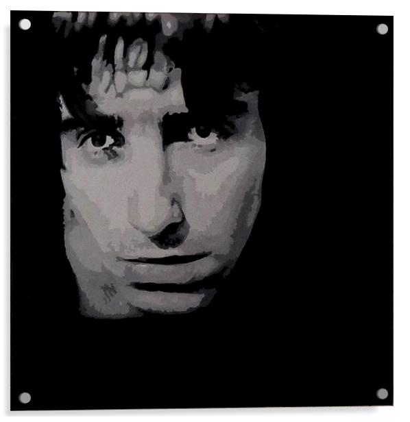 Liam Gallagher Acrylic by Toon Photography