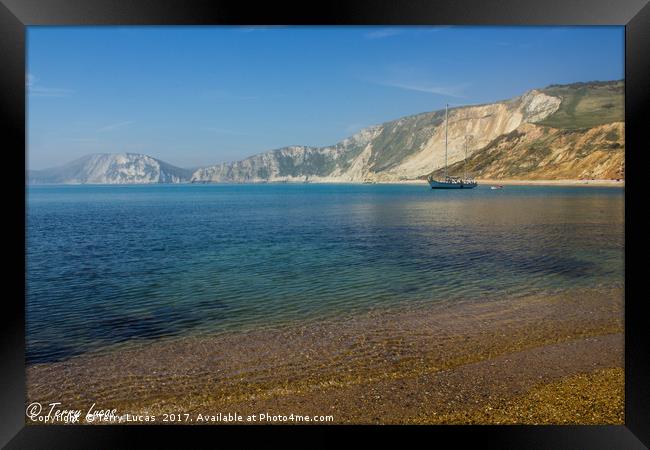 Worbarrow Bay Framed Print by Terry Lucas