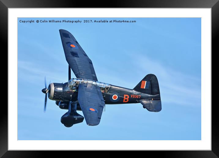 1938 WESTLAND LYSANDER - 2 Framed Mounted Print by Colin Williams Photography
