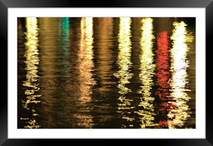 Venice reflected Framed Mounted Print by Lucy Antony