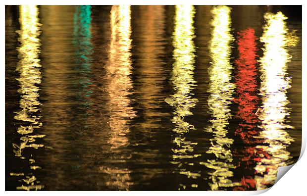 Venice reflected Print by Lucy Antony