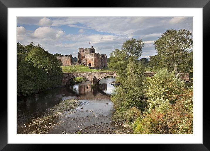 Brougham Castle Framed Mounted Print by Steve Glover