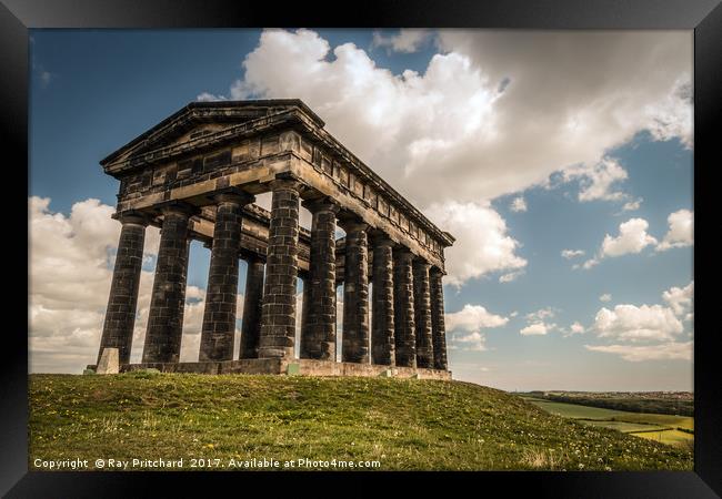 Penshaw Monument  Framed Print by Ray Pritchard