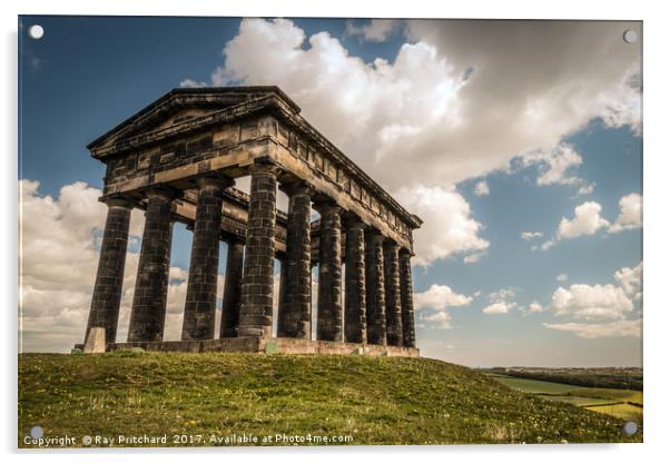 Penshaw Monument  Acrylic by Ray Pritchard