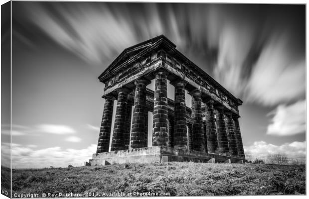 Penshaw Monument  Canvas Print by Ray Pritchard
