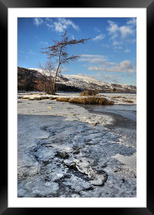 Ullswater Winter Framed Mounted Print by Martin Williams