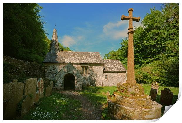 Culbone Church Print by graham young