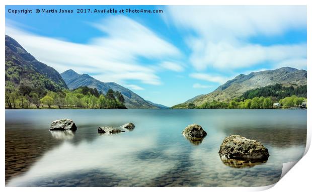 Loch Shiel Print by K7 Photography