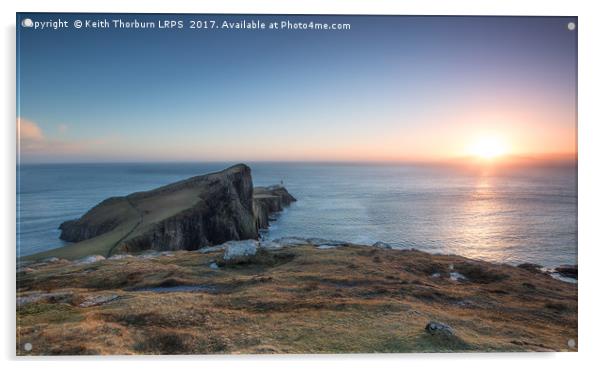 Neist Point Sunset Acrylic by Keith Thorburn EFIAP/b
