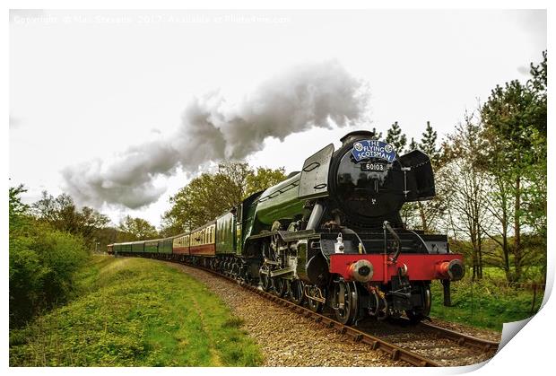 The Flying Scotsman Print by Max Stevens