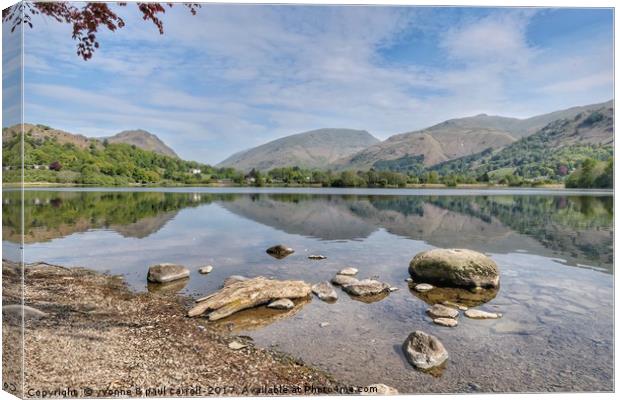 Grasmere Lake Canvas Print by yvonne & paul carroll