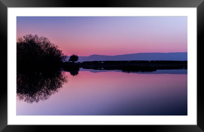 dawn reflections Framed Mounted Print by James Whelan