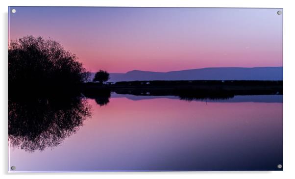 dawn reflections Acrylic by James Whelan
