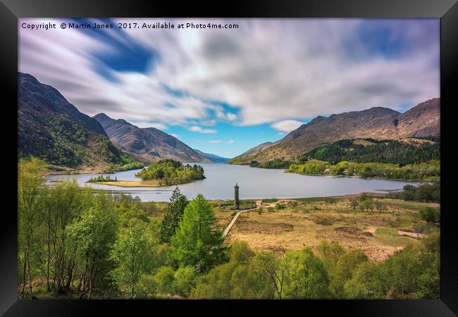Glenfinnan and Loch Shiel Framed Print by K7 Photography