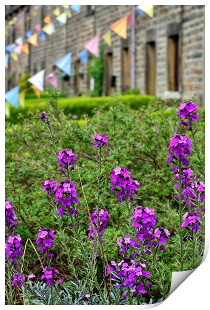 Calder Vale Lancashire Print by Jason Connolly