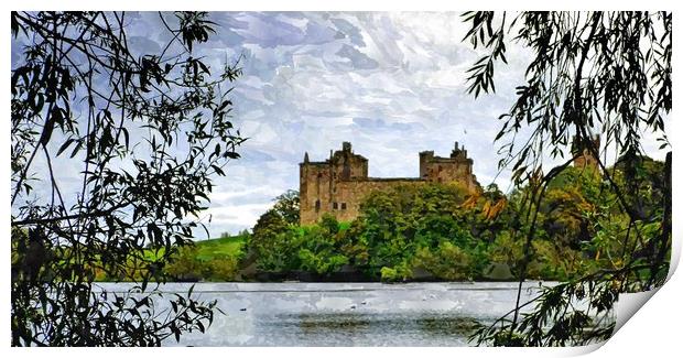 linlithgow palace  Print by dale rys (LP)
