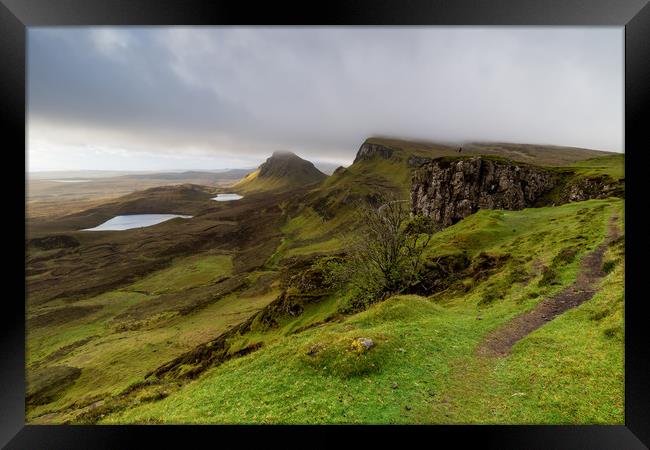 The Quiraing Framed Print by Michael Brookes