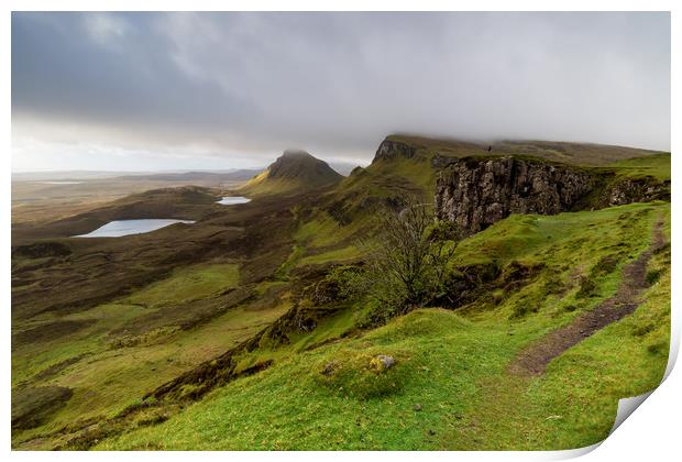 The Quiraing Print by Michael Brookes