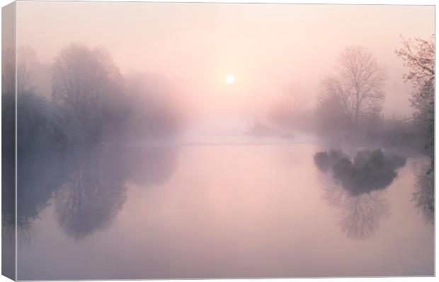 Shrouded in Mist Canvas Print by Chris Frost