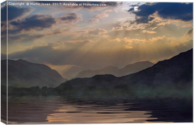 Loch Linhee Canvas Print by K7 Photography