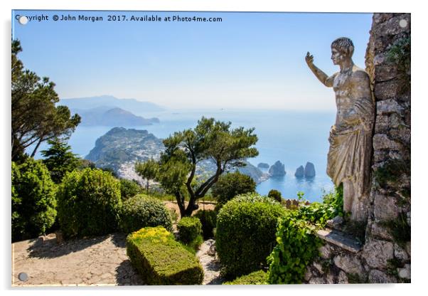 Capri. Acrylic by John Morgan