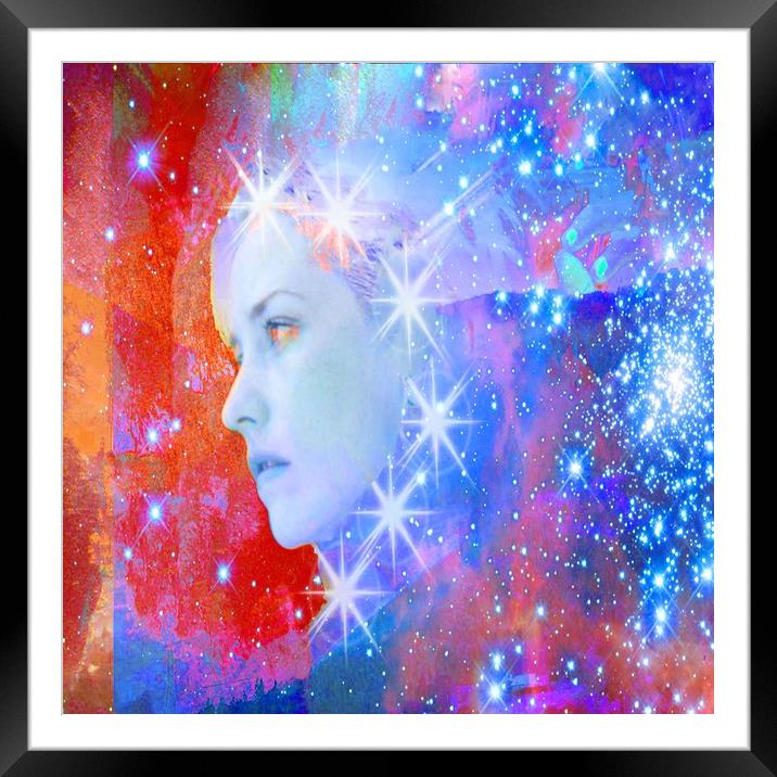 Star Breakout Framed Mounted Print by Matthew Lacey