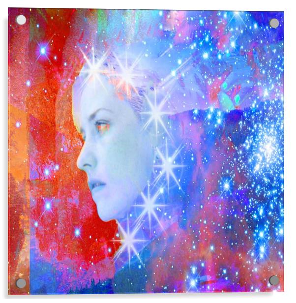 Star Breakout Acrylic by Matthew Lacey