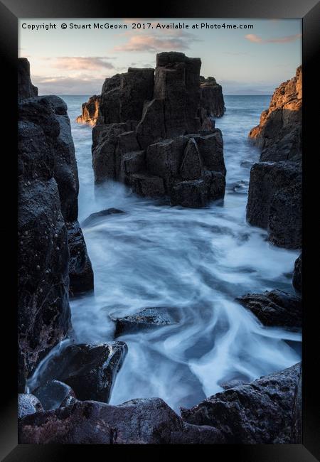 Coast Sunset, Isle of Skye Framed Print by Stuart McGeown