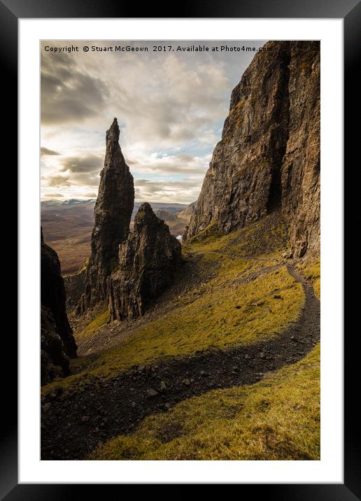 The Needle of the Quiraing Framed Mounted Print by Stuart McGeown