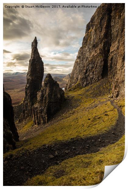 The Needle of the Quiraing Print by Stuart McGeown