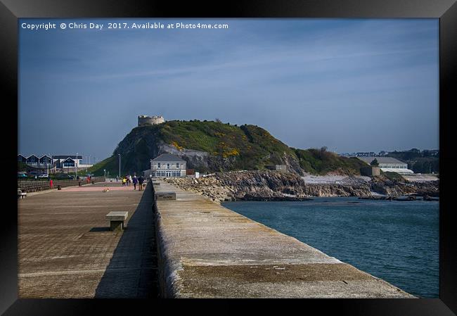 Mount Batten Plymouth Framed Print by Chris Day