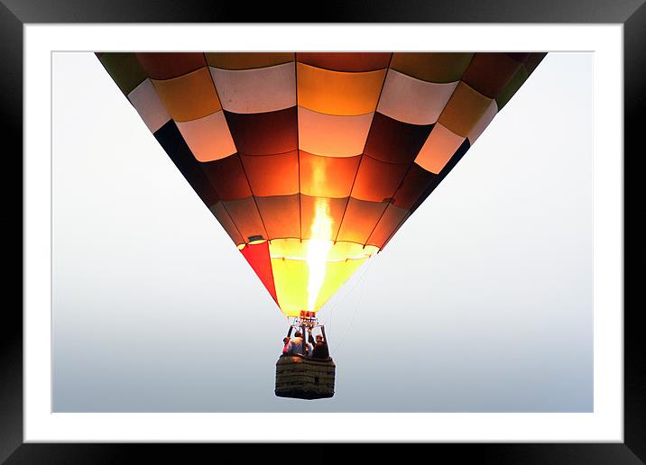 Lift Off Framed Mounted Print by Tony Bates